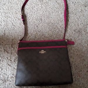 Coach Monogram Messenger Bag